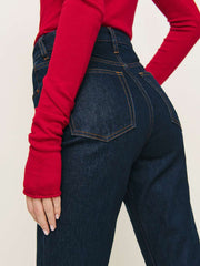 Etta Stretch High Rise Stacked Slim Jeans - Seneca