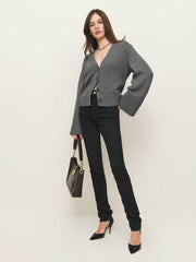 Etta Stretch High Rise Stacked Slim Jeans - Vana