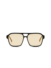 Brune Sunglasses - Black/yellow