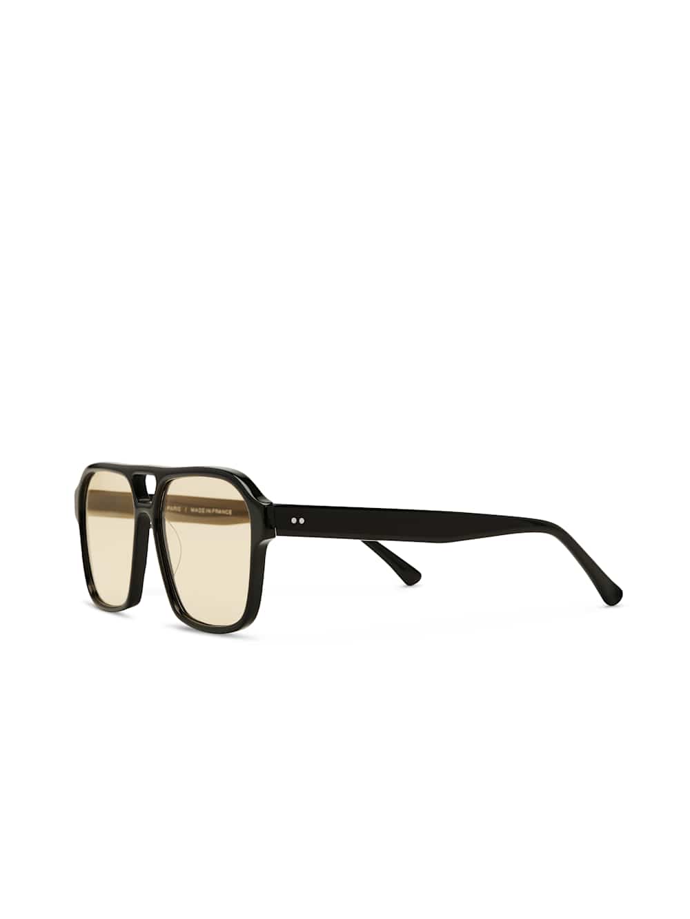 Brune Sunglasses - Black/yellow