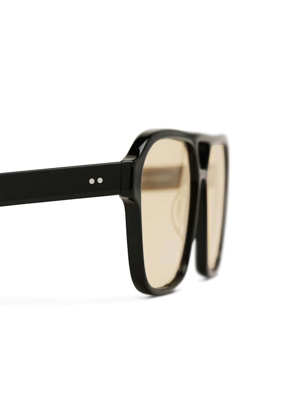 Brune Sunglasses - Black/yellow