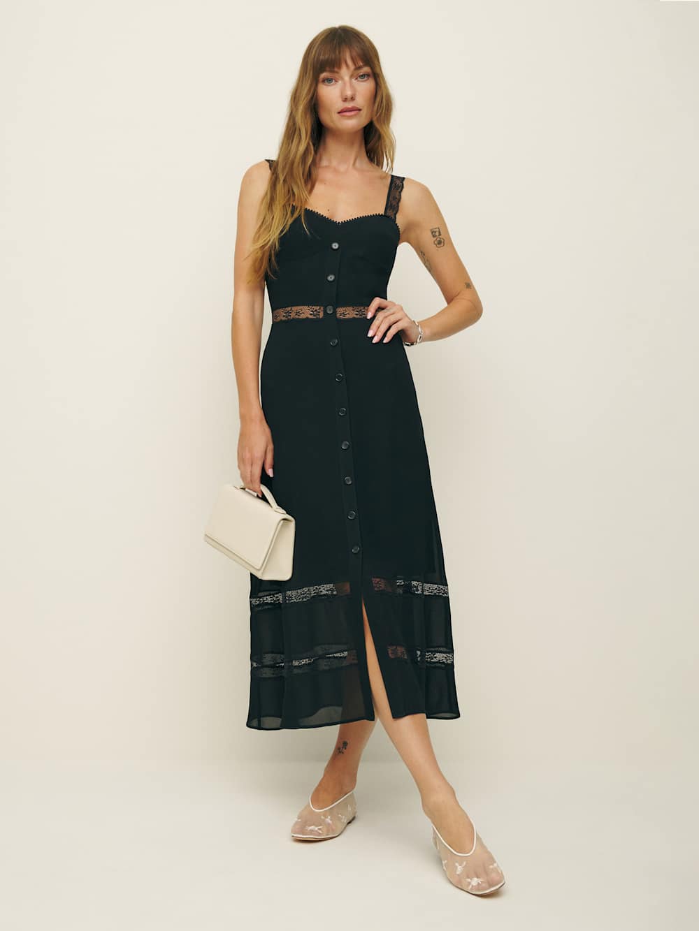 Petites Wynton Dress - Black