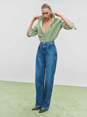 Eli Oversized Shirt - Tuesday Stripe