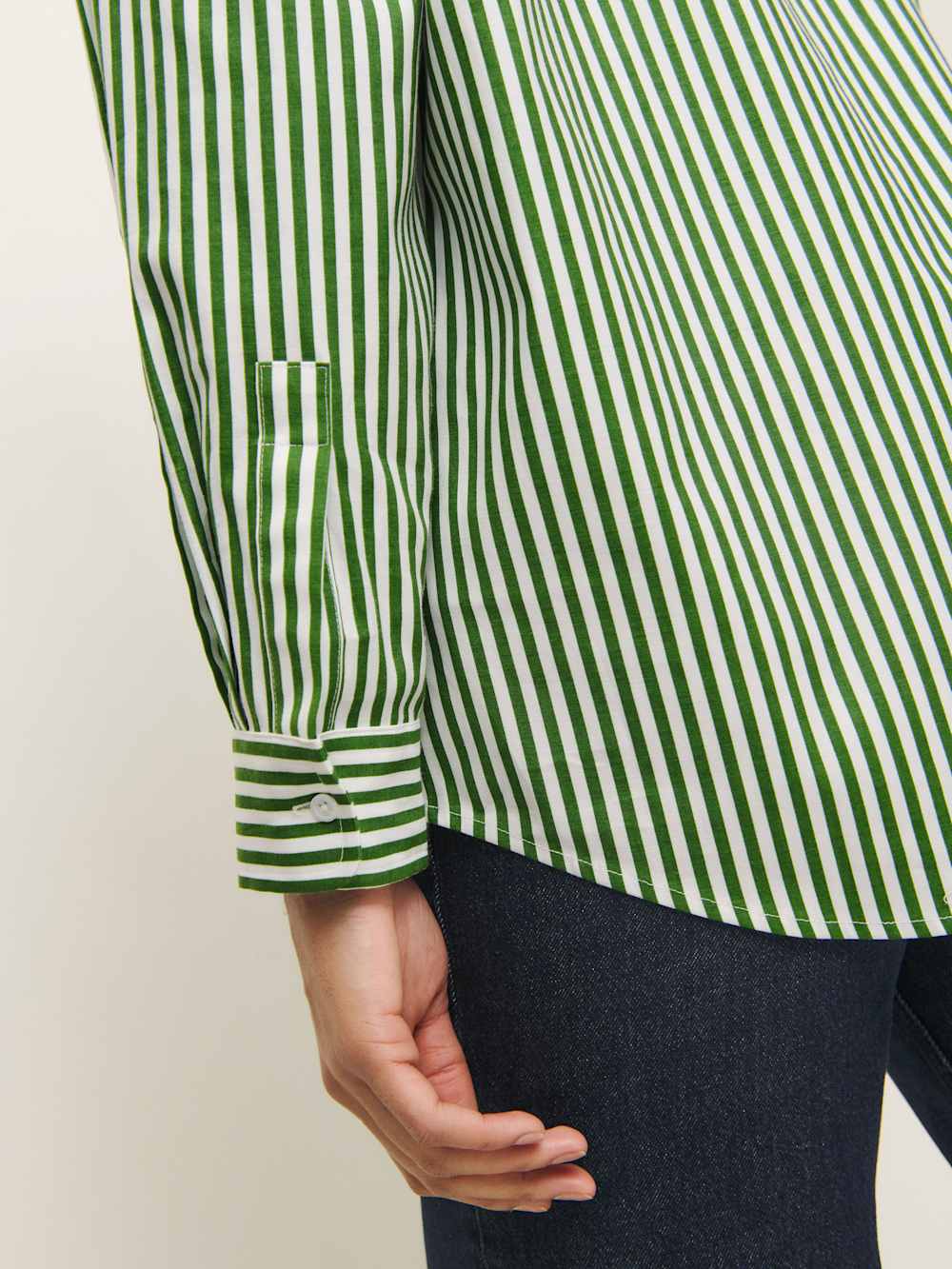 Eli Oversized Shirt - Tuesday Stripe