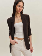 Parker Oversized Blazer - Mole