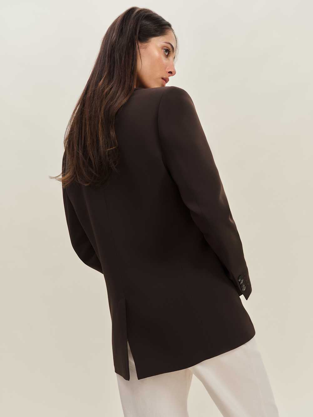 Parker Oversized Blazer - Mole