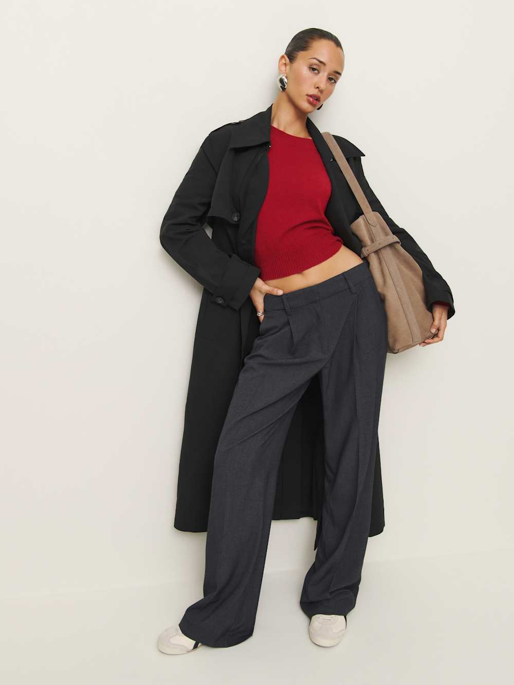 Petites Matteo Trench - Black