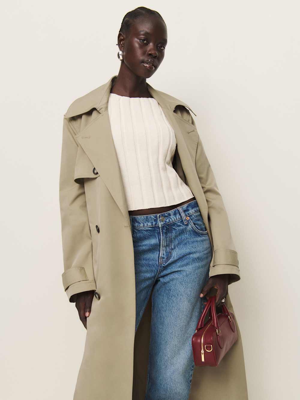 Petites Matteo Trench - Khaki