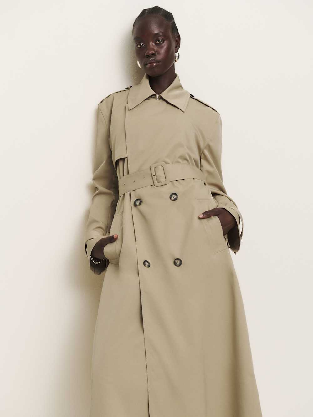 Petites Matteo Trench - Khaki