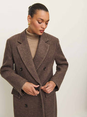 Petites Lucas Coat - Chestnut