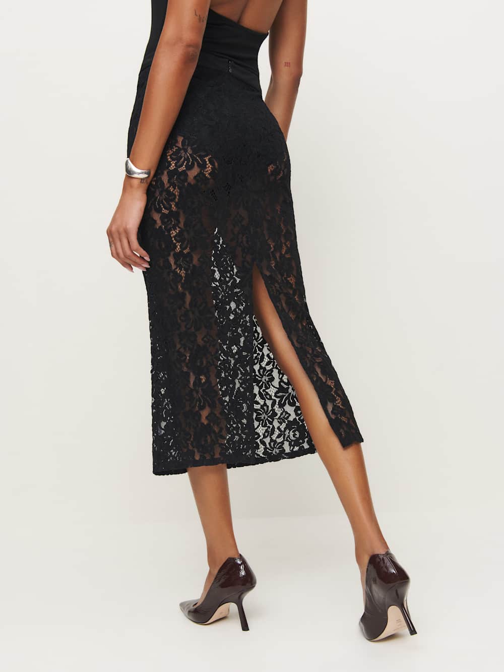 Rylee Skirt - Black Lace
