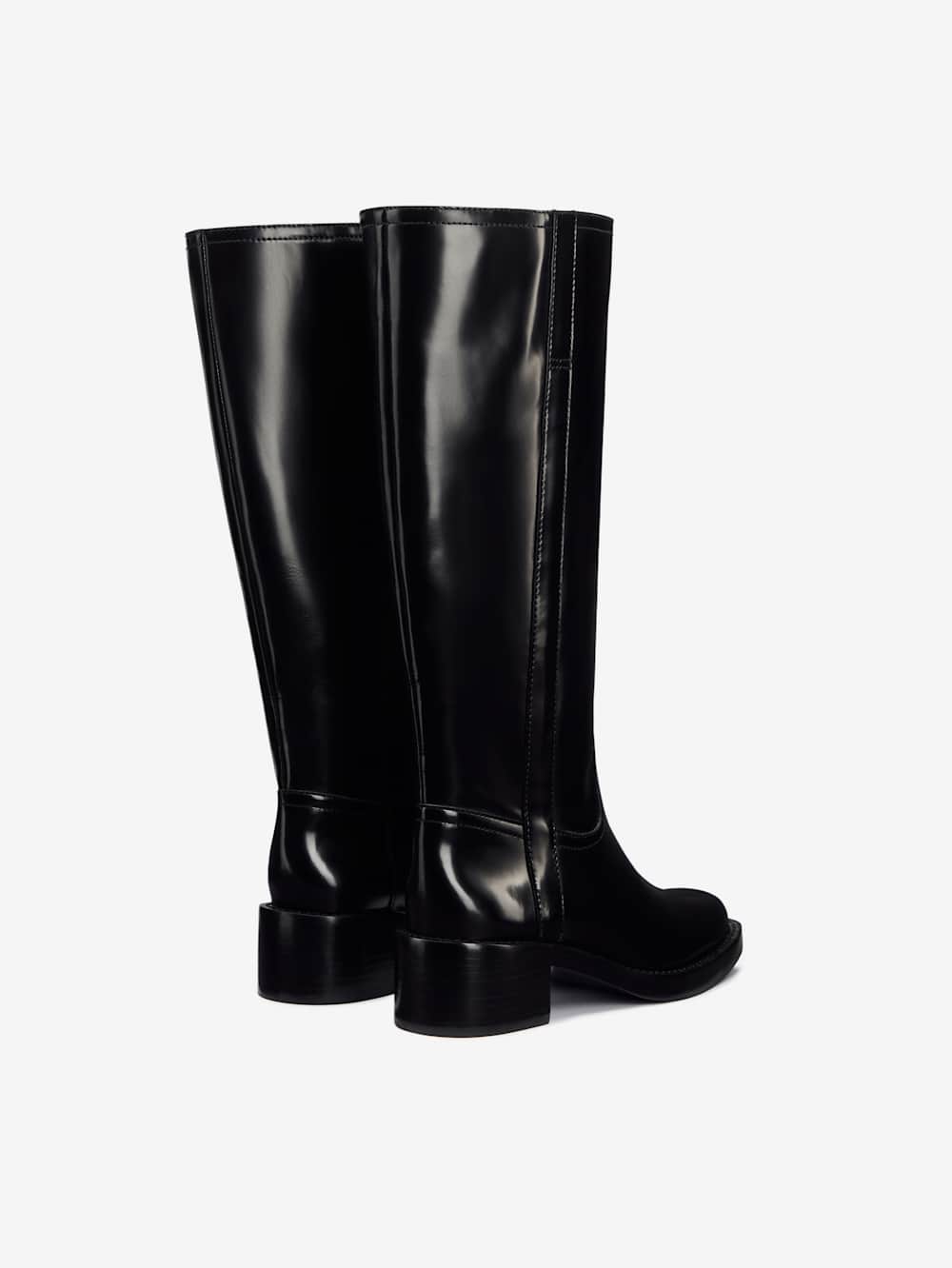 Frances Knee High Boot - Black