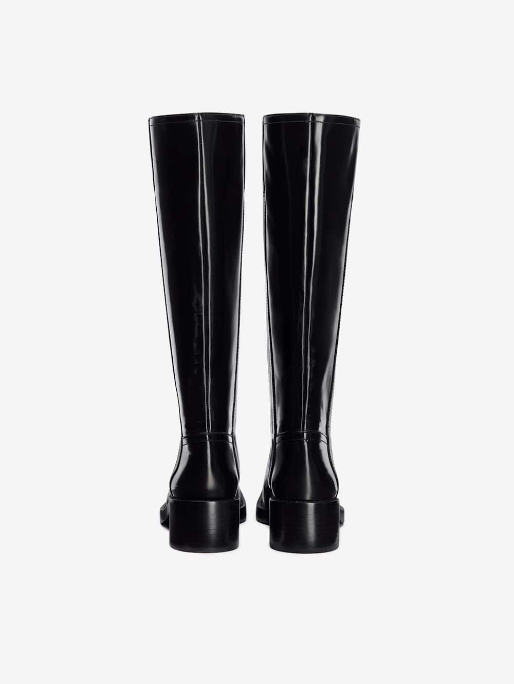 Frances Knee High Boot - Black