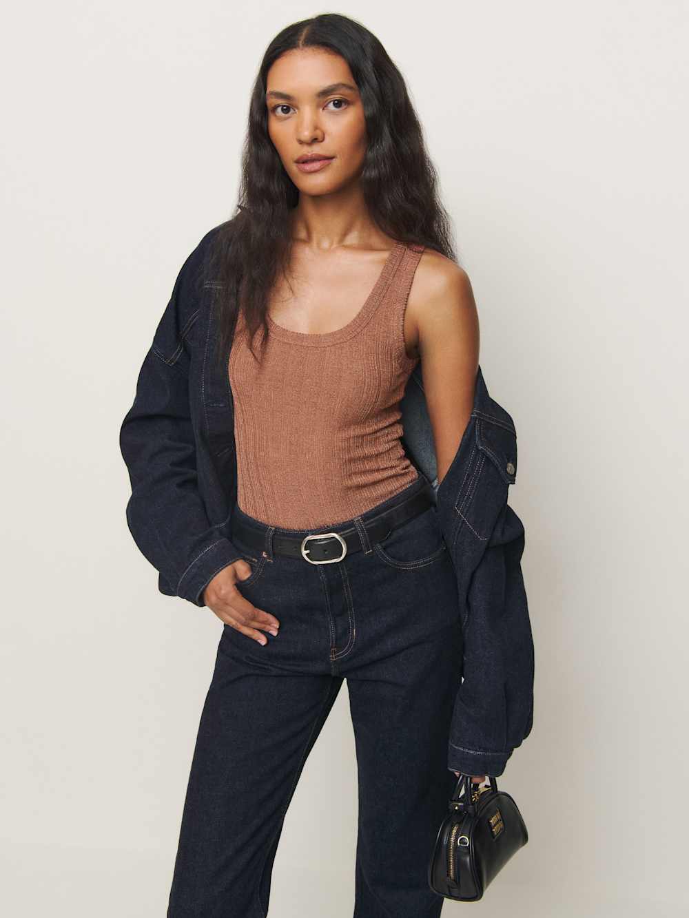 Fiore Knit Top - Toffee