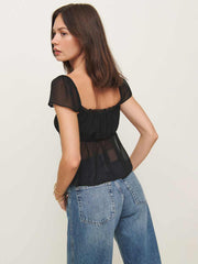 Lucelia Top - Black