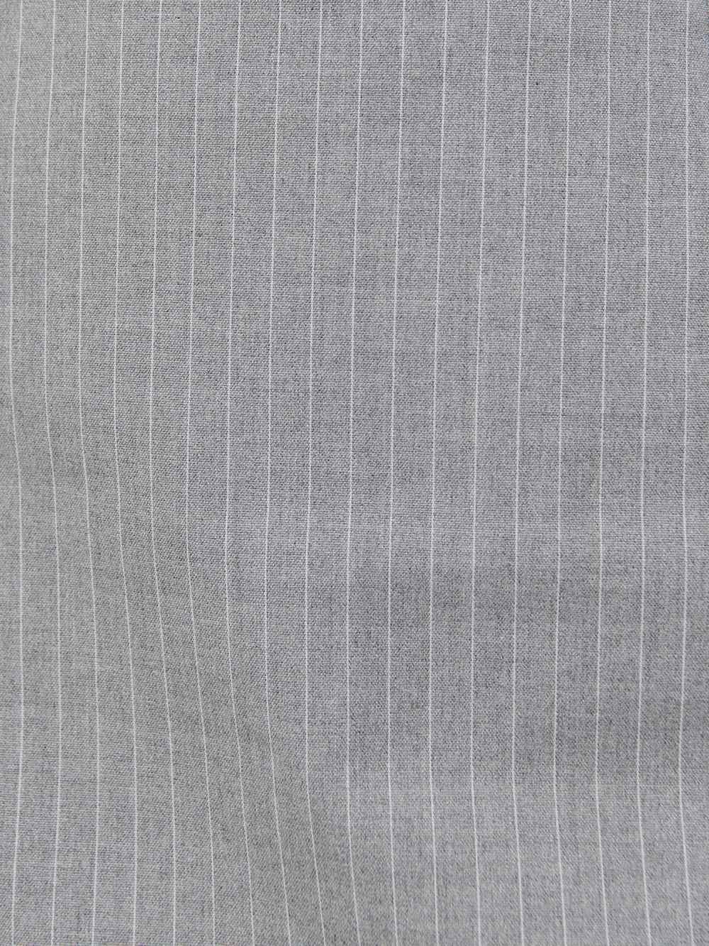 Angelo Dress - Grey Pinstripe