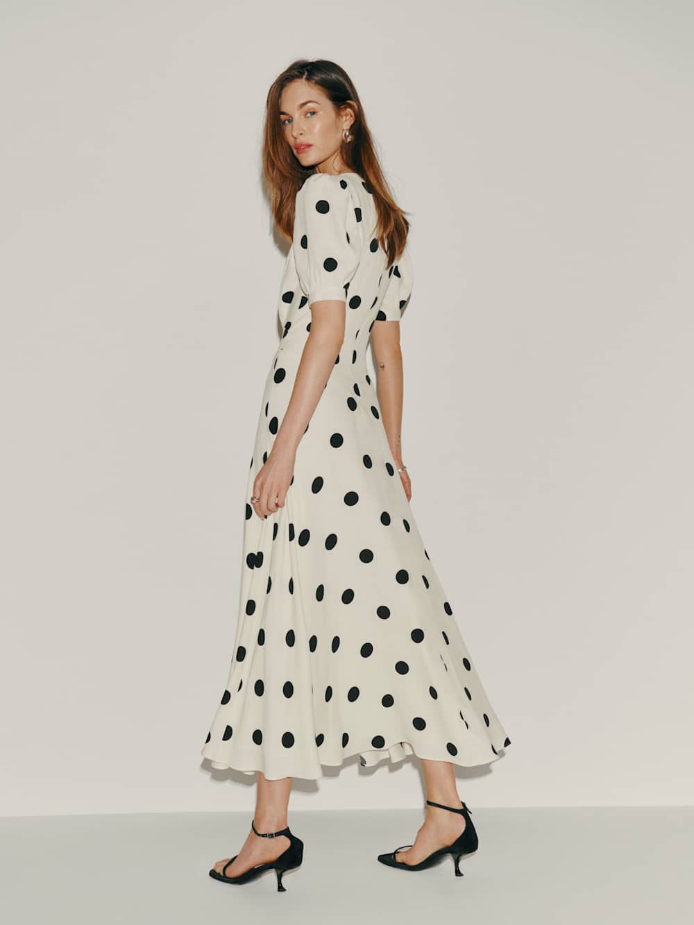 Petites Naira Dress - Pluto Dot