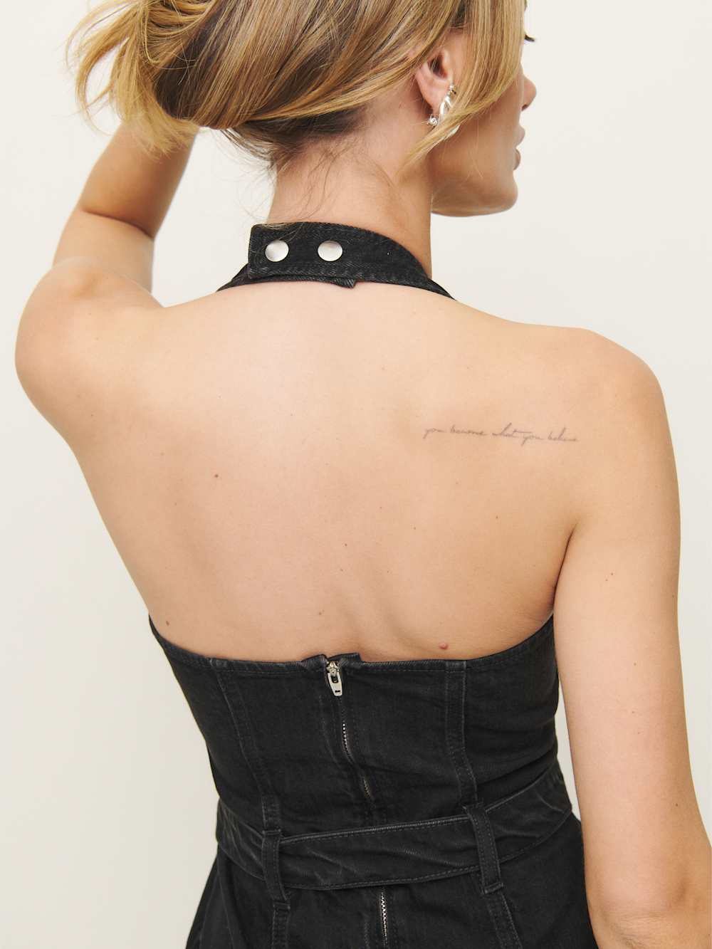Cecilia Denim Mini Dress - Nicoya