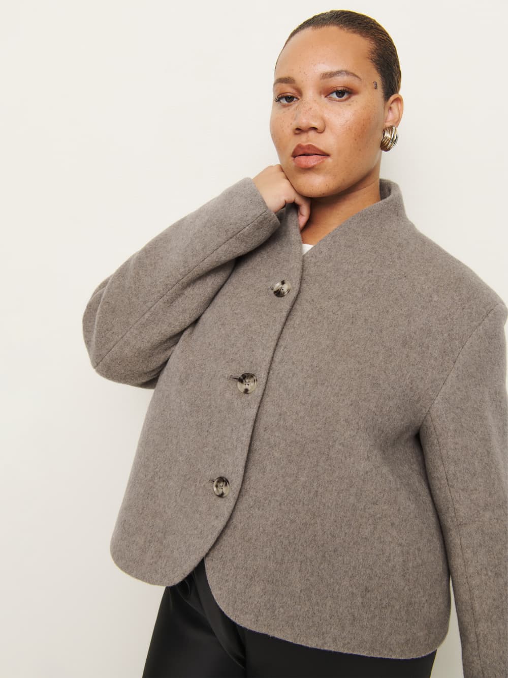 Owen Jacket Es - Stone