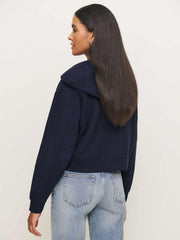 Austin Zip Up Hoodie - Midnight