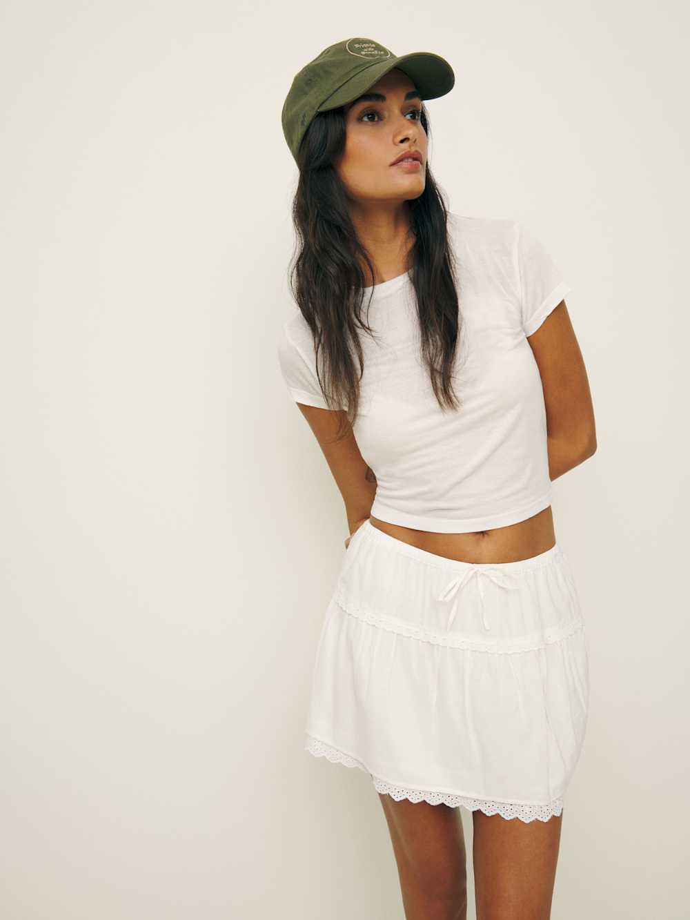Tavia Skirt - White