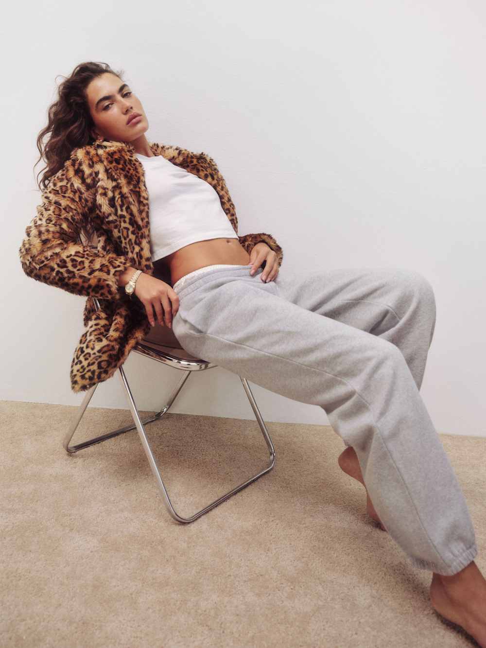 Skye Boyfriend Sweatpant - Heather Grey