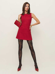 Swedish Stockings Rosa Lace Tights - Black