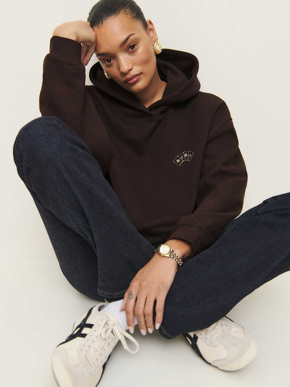 Tessa Hoodie - Playing Cards