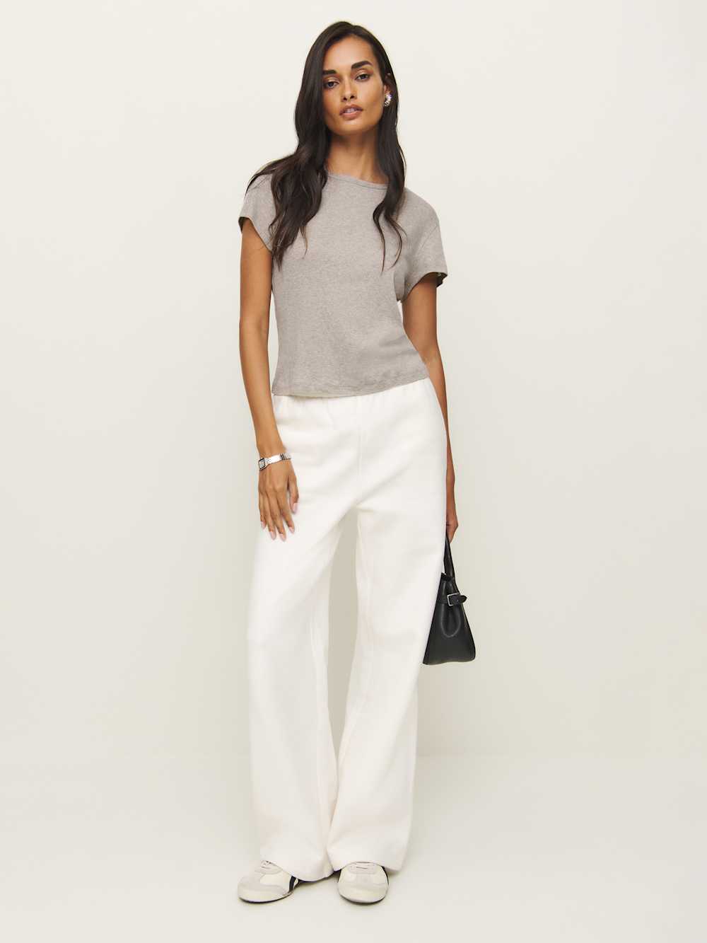 Max Slim Tee - Heather Taupe