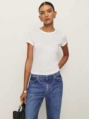 Max Slim Tee - White