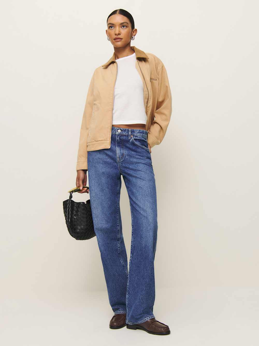 Max Slim Tee - White