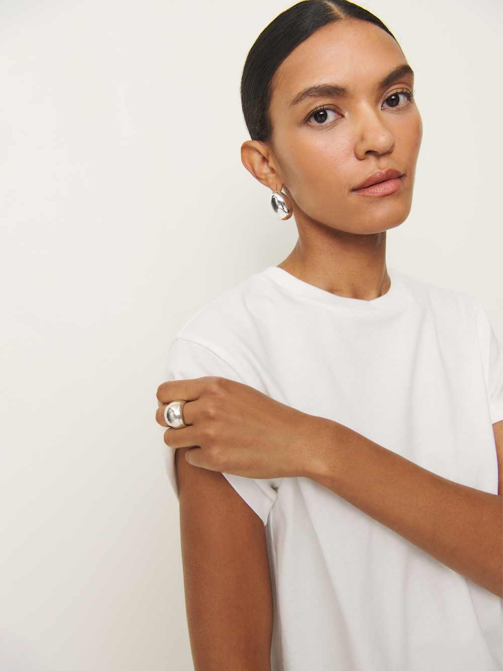 Rowan Crew Tee - White