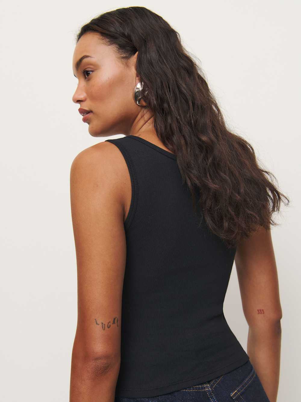 Olive Tank - Black
