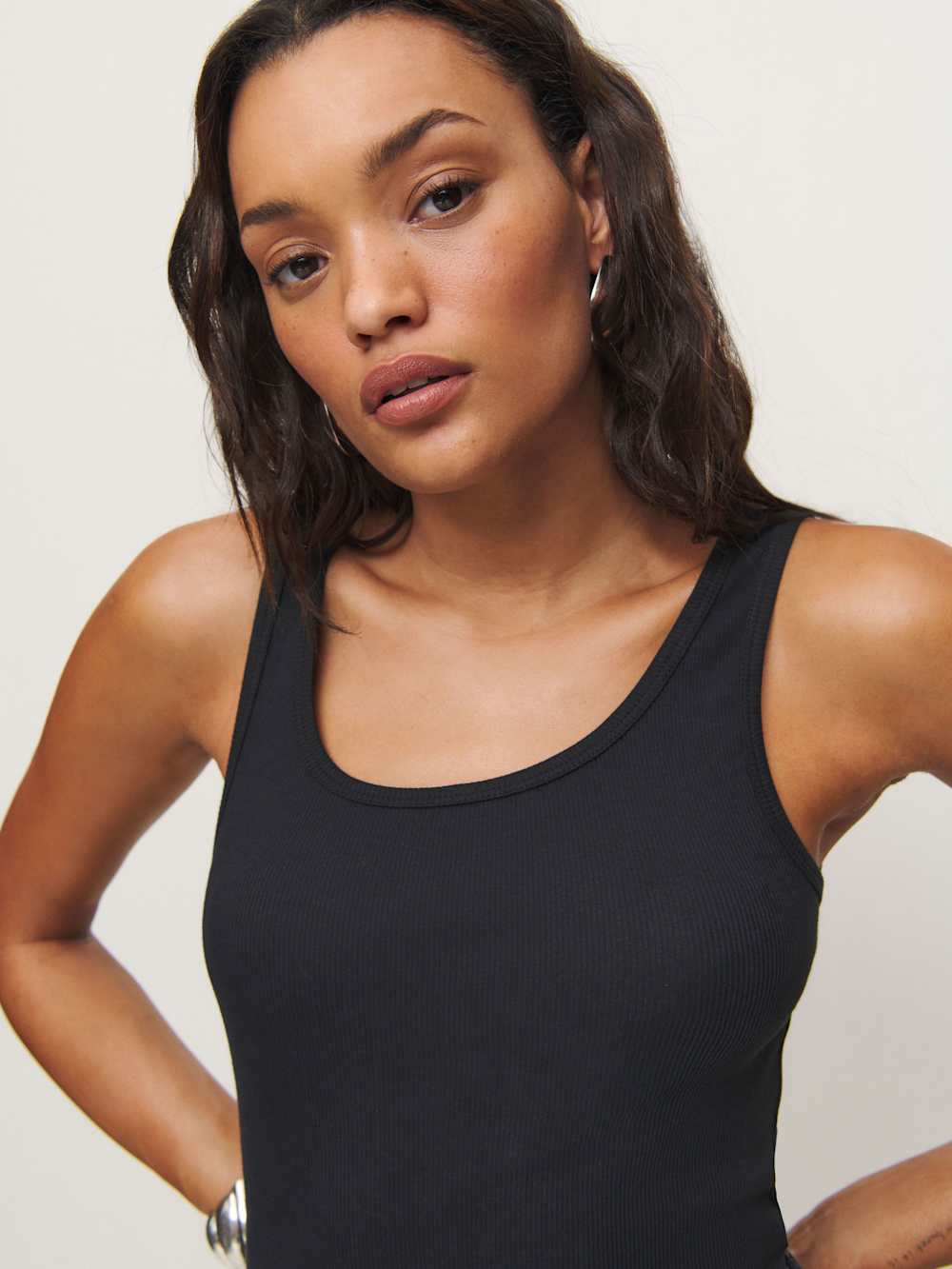 Olive Tank - Black