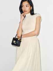 Maven Dress - Fior Di Latte
