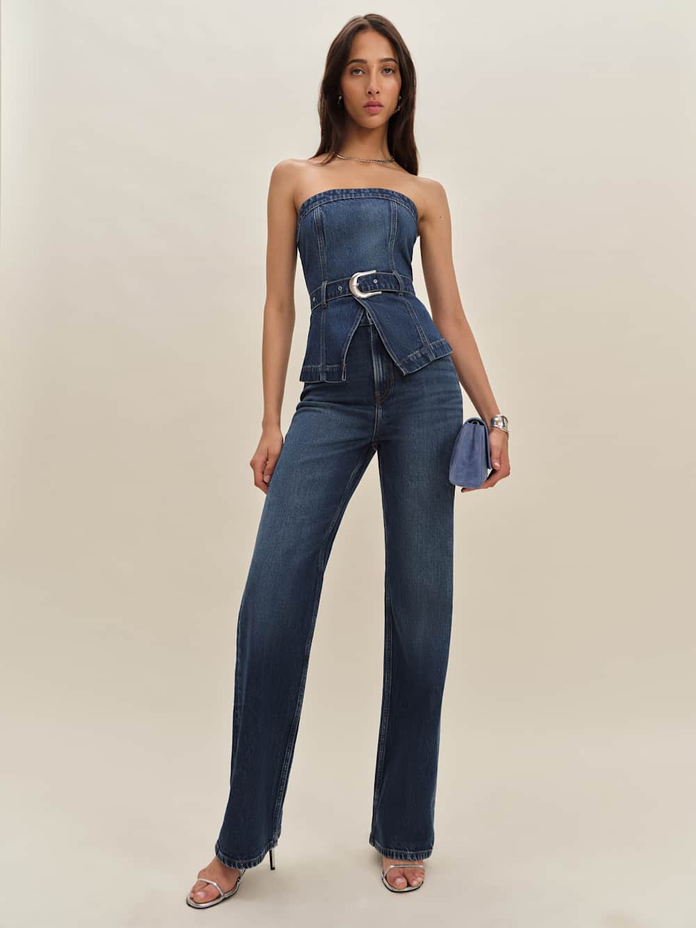Collins Denim Top - Mellusine
