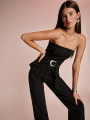 Collins Denim Top - Nicoya