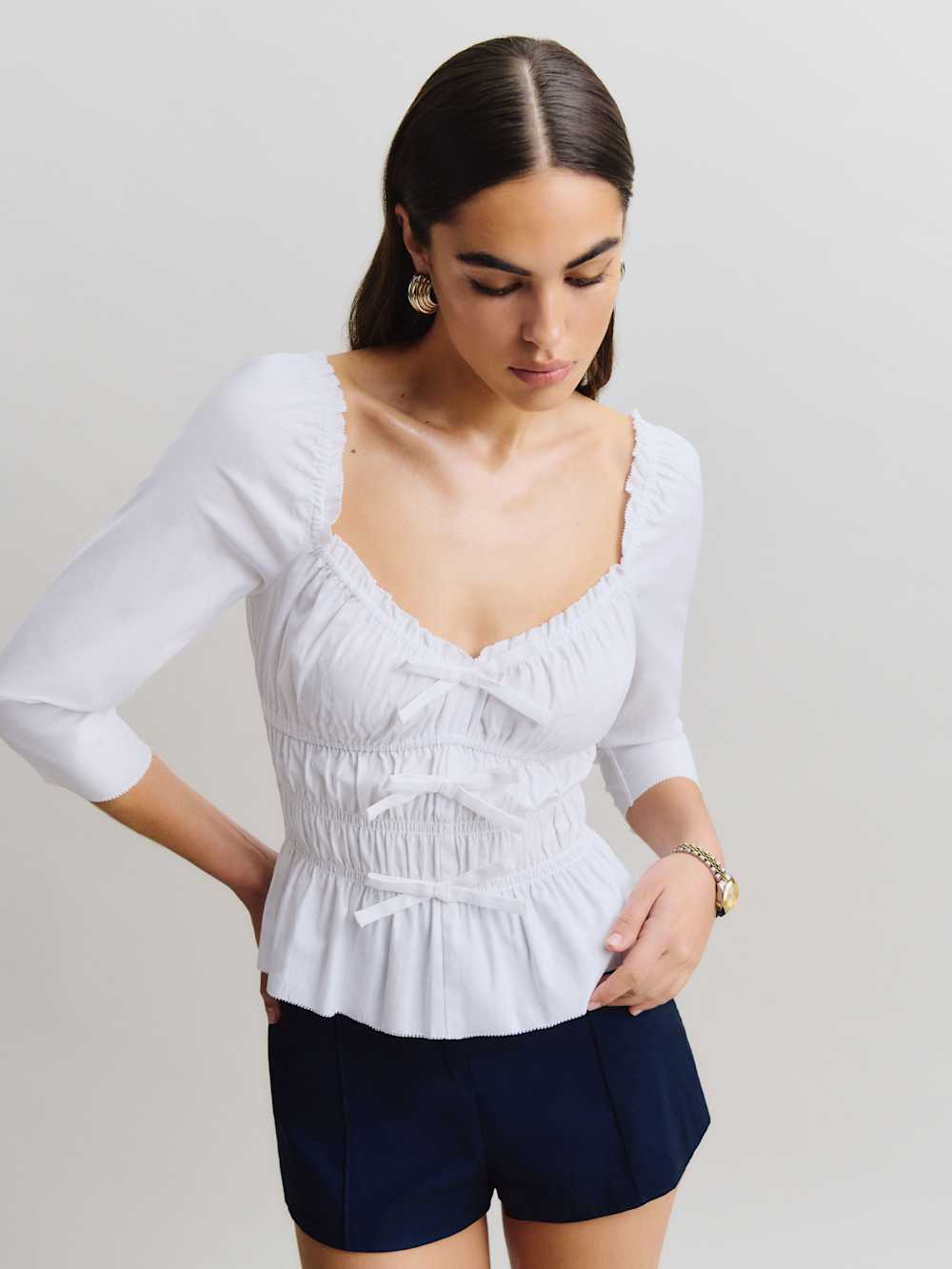 Lauryn Top - Bright White