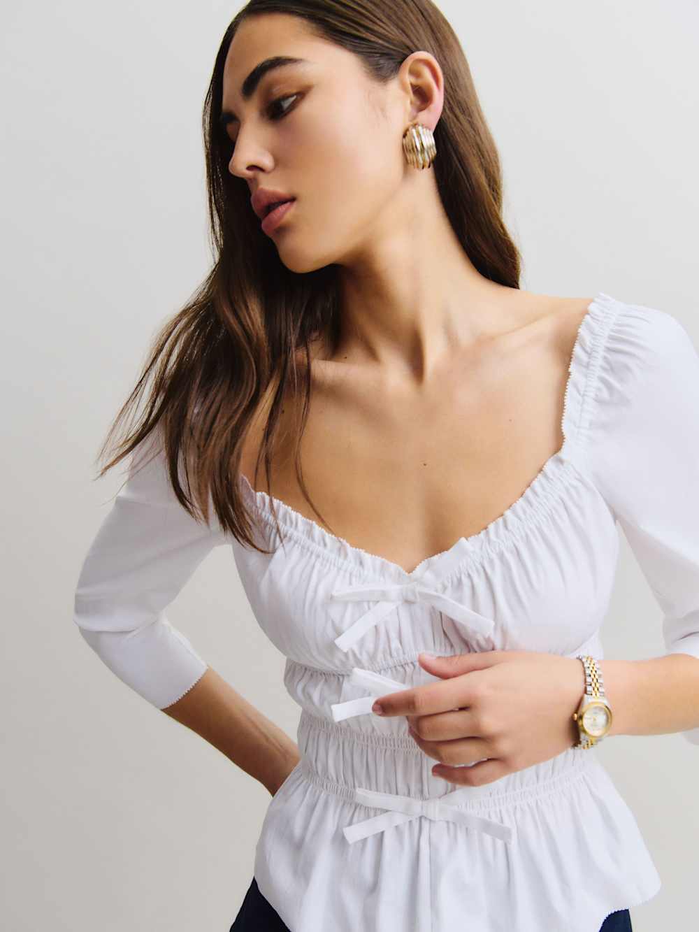 Lauryn Top - Bright White