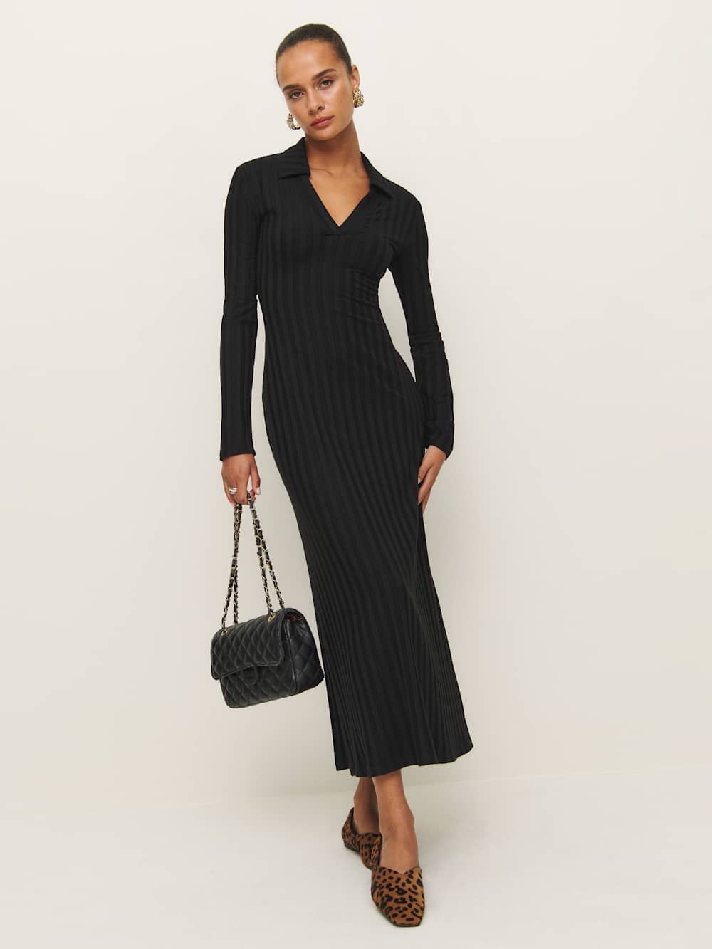 Blaire Knit Dress - Black