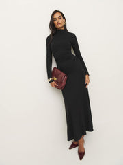 Nemy Knit Dress - Black