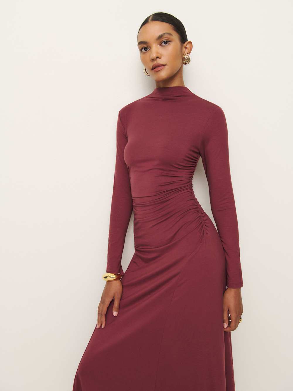 Nemy Knit Dress - Chianti