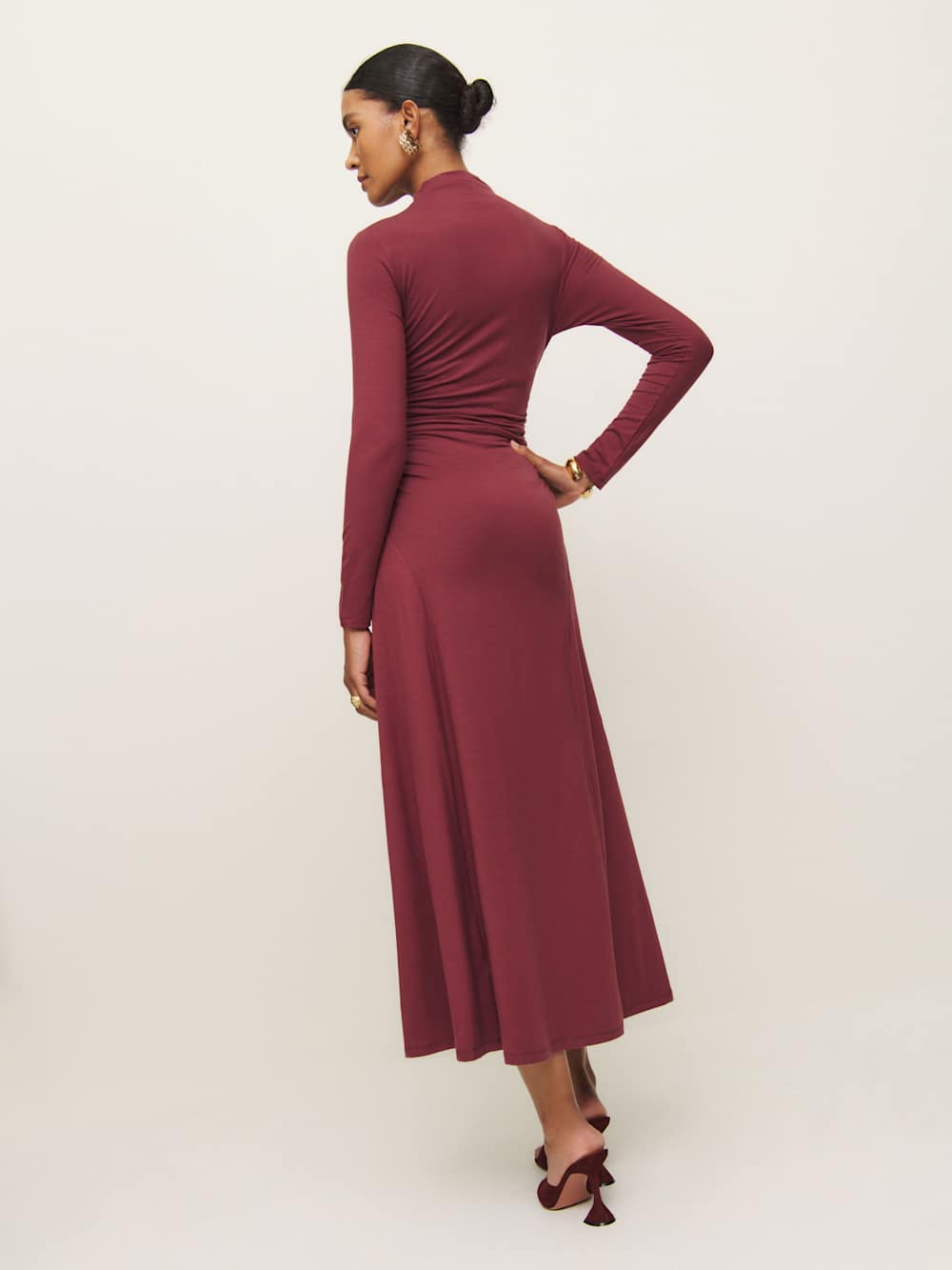 Nemy Knit Dress - Chianti