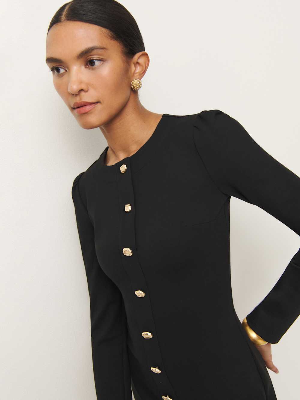Micah Knit Dress - Black