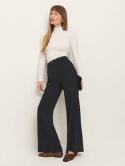 Teddy Knit Pant - Black