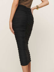 Effie Knit Skirt - Black