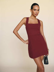 Rai Knit Dress - Chianti