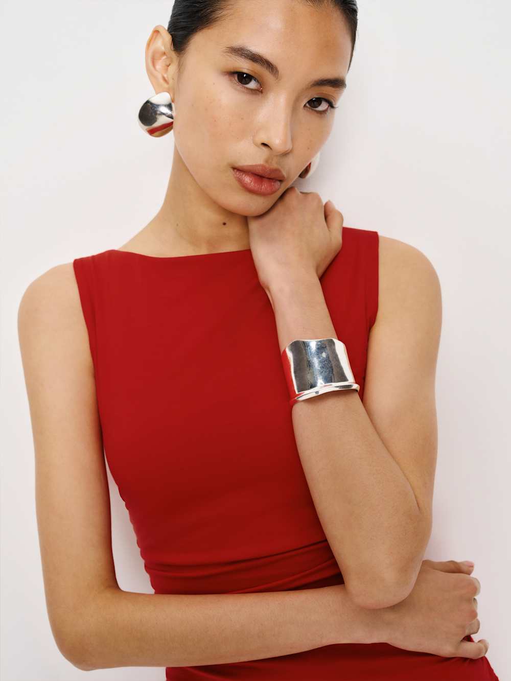 Benson Knit Dress - Lipstick