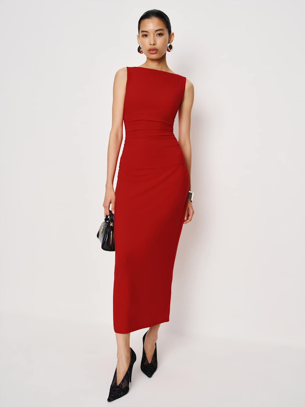 Benson Knit Dress - Lipstick