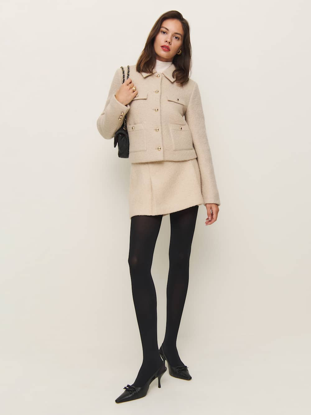 Swedish Stockings Olivia Premium Tights - Black